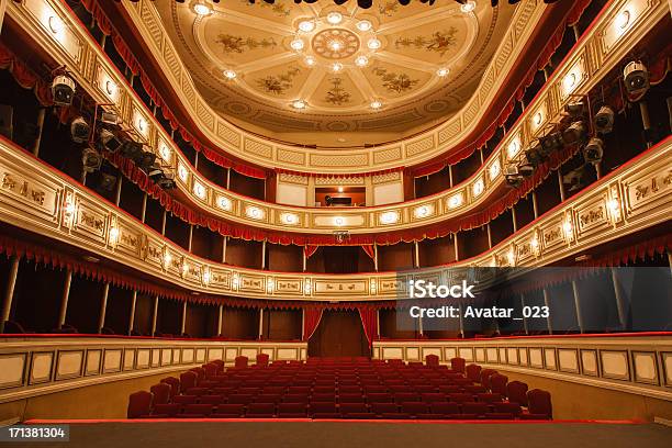 Classical Theater Stock Photo - Download Image Now - Opera, Stage Theater, Stage - Performance Space