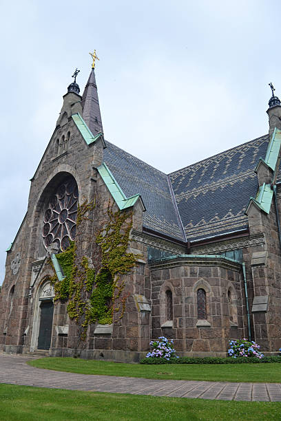 istock Church in Falkenberg, Sweden 171381379