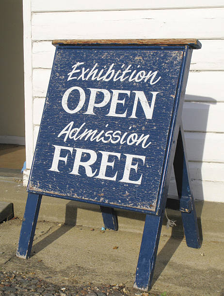 istock Exhibition Sign At Entrance 171381955