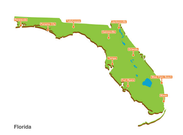 Florida Mini Map Florida Attractions Map