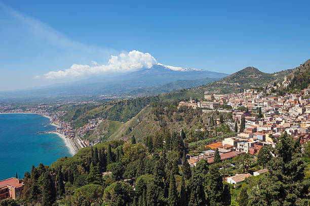 istock Taormina coastline and Etna, Sicily Italy 171382209