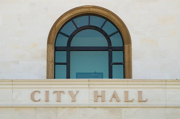 istock City Hall Sign 171382547