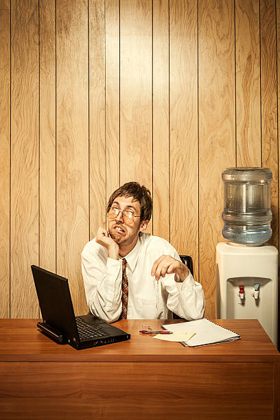 istock Bored Business Man in Office 171382808