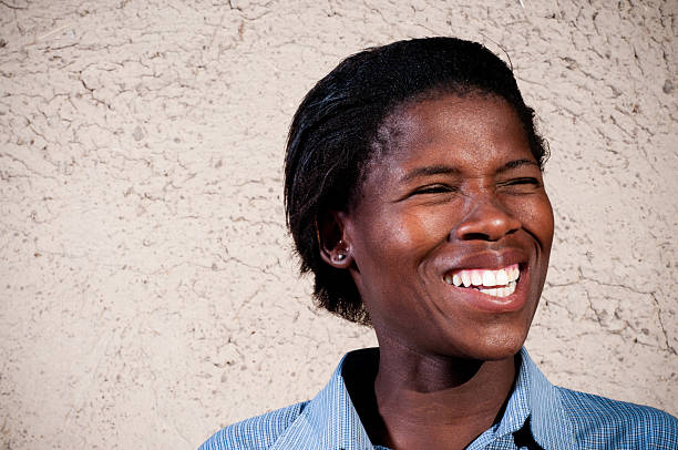 Porträt von eine Afrikanische Mädchen – Foto