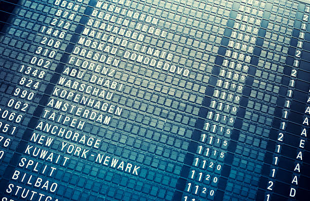 istock international airport timetable 171383098