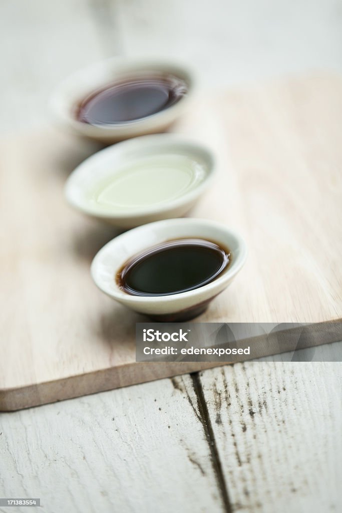 Ingredientes de la comida tailandesa salsas de la cocina asiática, recetas, COCINA - Foto de stock de Nuoc cham libre de derechos