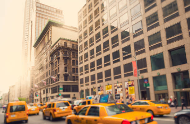 istock NY City Traffic, Tilt Shift 171384110