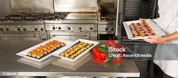 Professional Chef Stock Photo - Download Image Now - Food, Appetizer, Blue-collar Worker