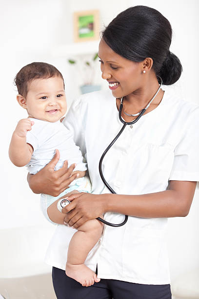 istock Doctor and baby patient. 171384393