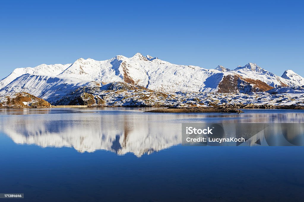 Frühling im mountain lake - Lizenzfrei Alpen Stock-Foto