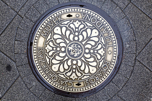 istock Manhole in Budapest, Hungary 171385026