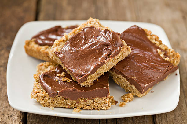 istock Chocolate Peanut Butter Oatmeal Bars 171385134