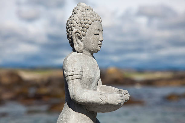 istock Buddha Figurine In The Nature 171385923