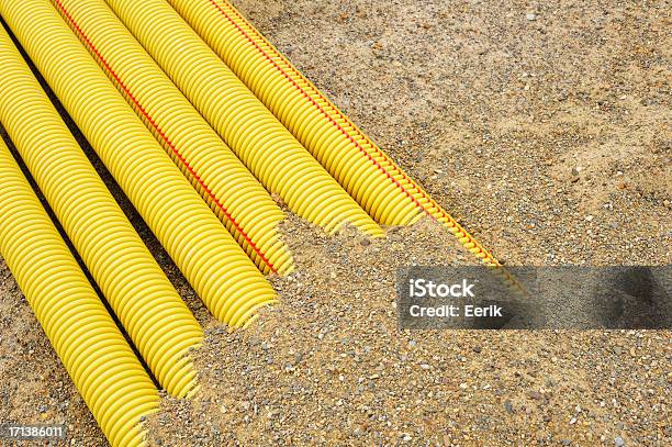 Plastic Pipes Stock Photo - Download Image Now - Buried, Pipe - Tube, Abstract