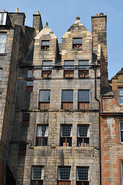An old historic tenement building known as Gladstone's Land in the Lawnmarket section of Edinburgh's Royal Mile. The Royal Mile is very popular with tourists with the castle at one end and Holyrood Palace at the other.\u2028 file_thumbview_approve.php?size=1&id=21287819\u2028 file_thumbview_approve.php?size=1&id=21265871\u2028 file_thumbview_approve.php?size=1&id=21080039\u2028 file_thumbview_approve.php?size=1&id=21045264\u2028 file_thumbview_approve.php?size=1&id=21044409\u2028 file_thumbview_approve.php?size=1&id=21044087\u2028 file_thumbview_approve.php?size=1&id=21040029\u2028 file_thumbview_approve.php?size=1&id=17789724\u2028 file_thumbview_approve.php?size=1&id=17226811\u2028 file_thumbview_approve.php?size=1&id=17226528