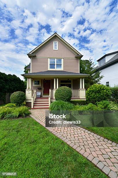 Upscale House Stock Photo - Download Image Now - House, Outdoors, Suburb