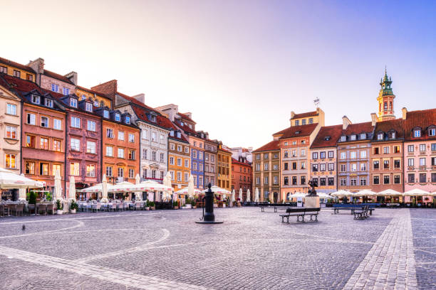 istock Old Town Square in Warsaw during a Sunny Day 1713869121