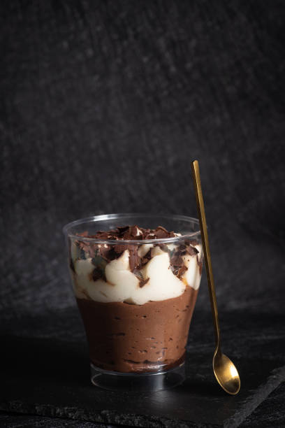 istock Tiramisu dessert in a glass cup 1713928392