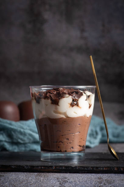 istock Tiramisu dessert in a glass cup 1713928923