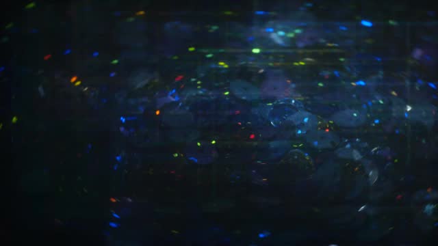 Sparkling Lights Circling Animation Background