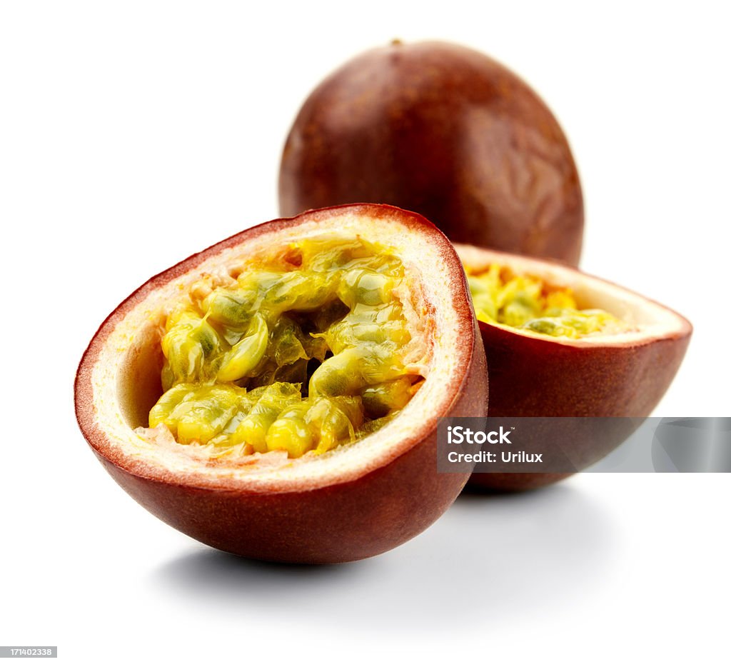 Frutto della passione isolato - Foto stock royalty-free di Alimentazione sana