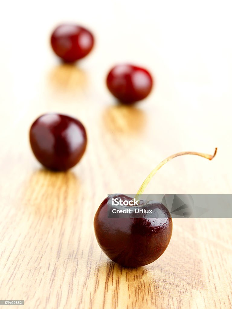 Vermelho cherries (expressão inglesa) - Royalty-free Alimentação Saudável Foto de stock