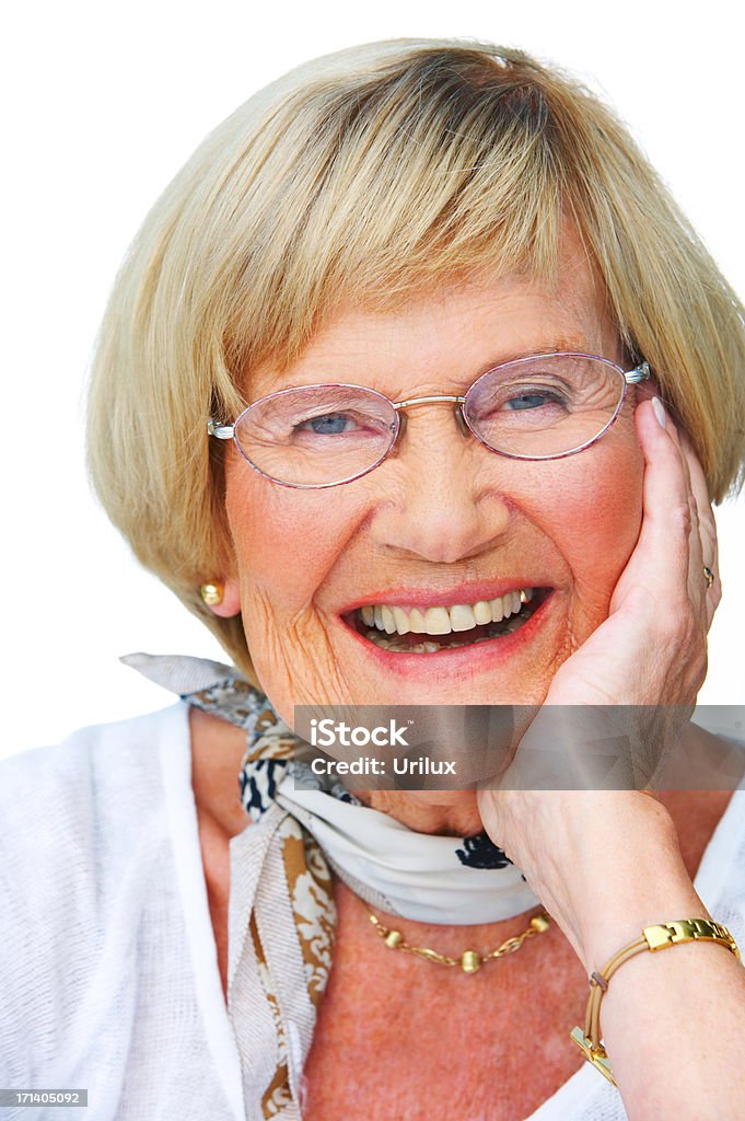 Liebevolle Großeltern - Lizenzfrei Attraktive Frau Stock-Foto