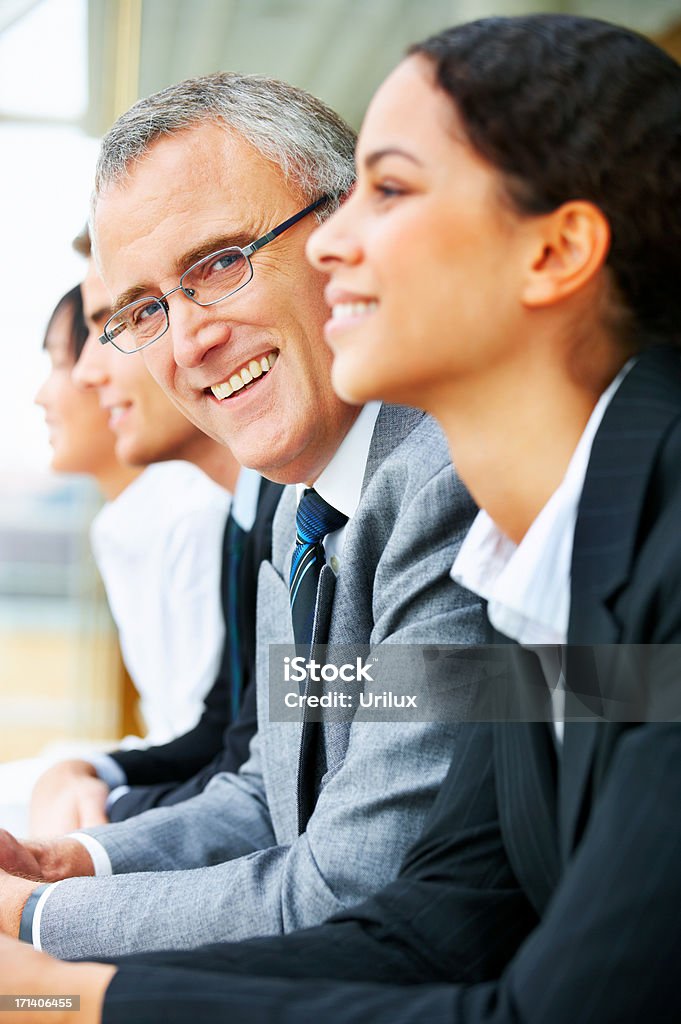 Participação em uma conferência - Foto de stock de Adulto royalty-free