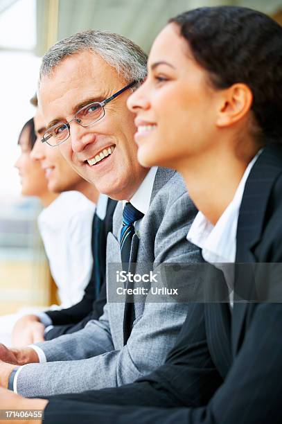 Foto de Participação Em Uma Conferência e mais fotos de stock de Adulto - Adulto, Centro de Conferência, Concentração