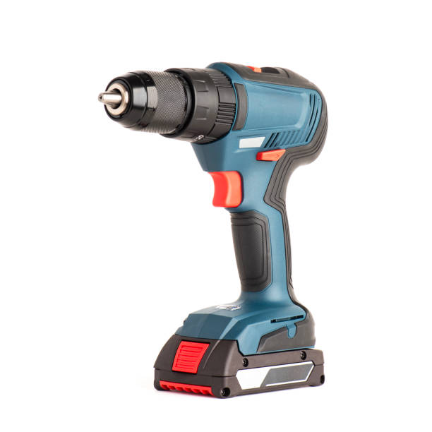 istock Cordless combi drill. Cordless screwdriver and impact drill. 1714115805