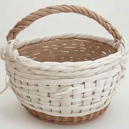 The woven basket brand is beautiful and looks luxurious