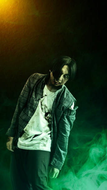 istock Scary zombie. Halloween concept 1714316166