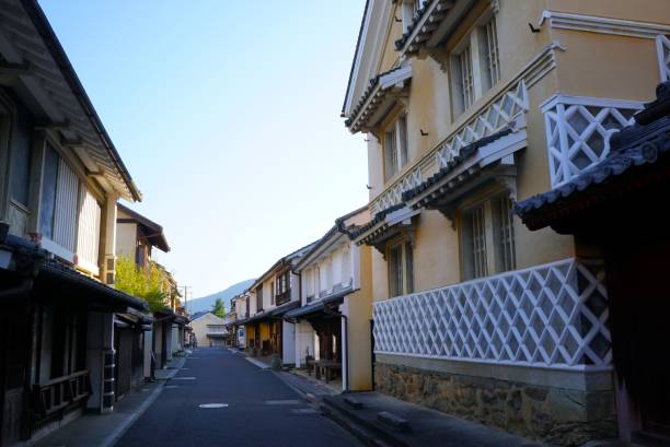 istock Street in The Uchiko Town 1714359663
