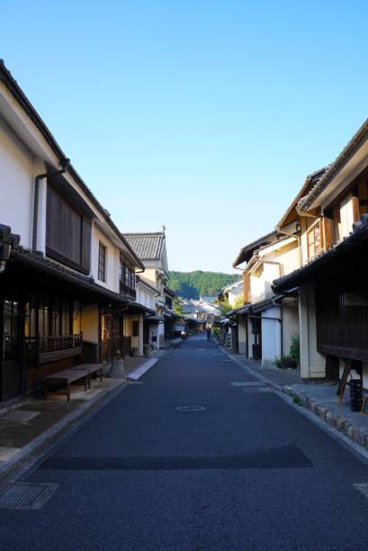 istock Street in The Uchiko Town 1714359672
