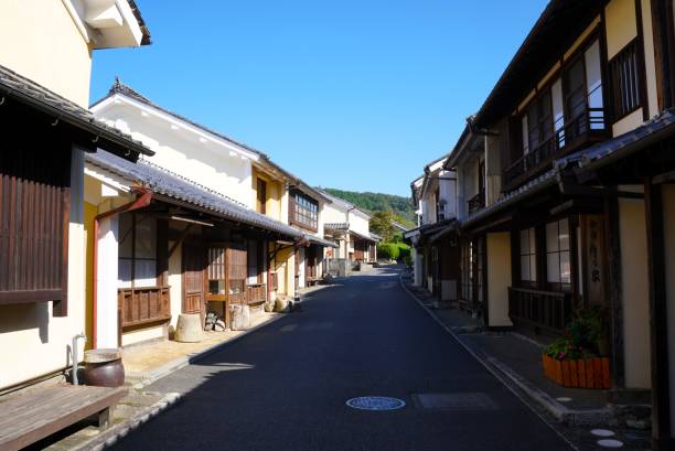 istock Street in The Uchiko Town 1714359685