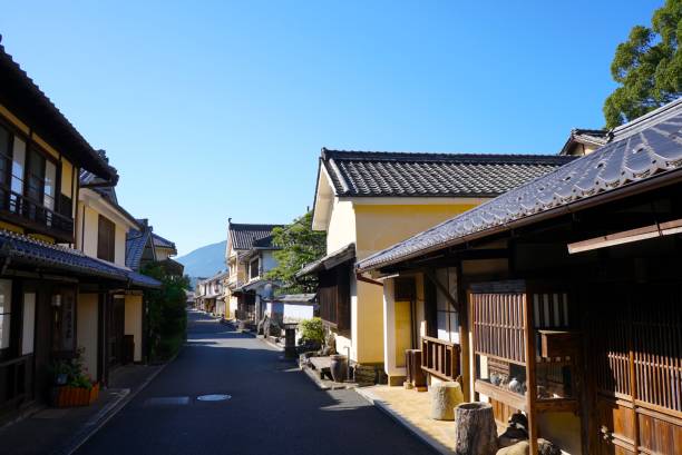 istock Street in The Uchiko Town 1714359687