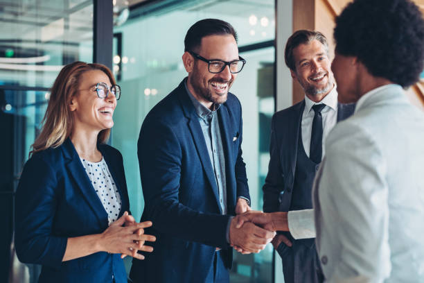 istock Growing the company together 1714414446