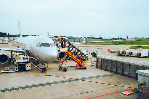 Passenger aircraft ramp