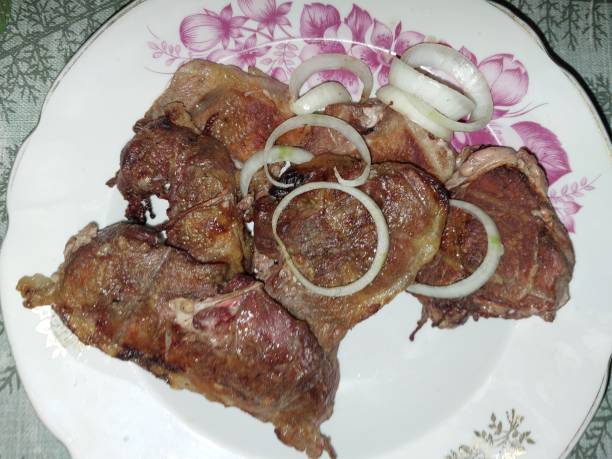 istock Barbecue is fried on the grill and grill 1714457454