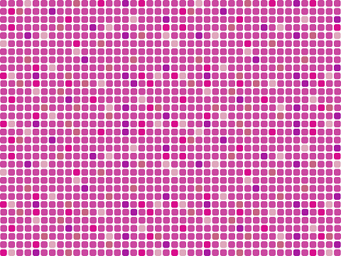 seamless pattern of small pink tiles, squares