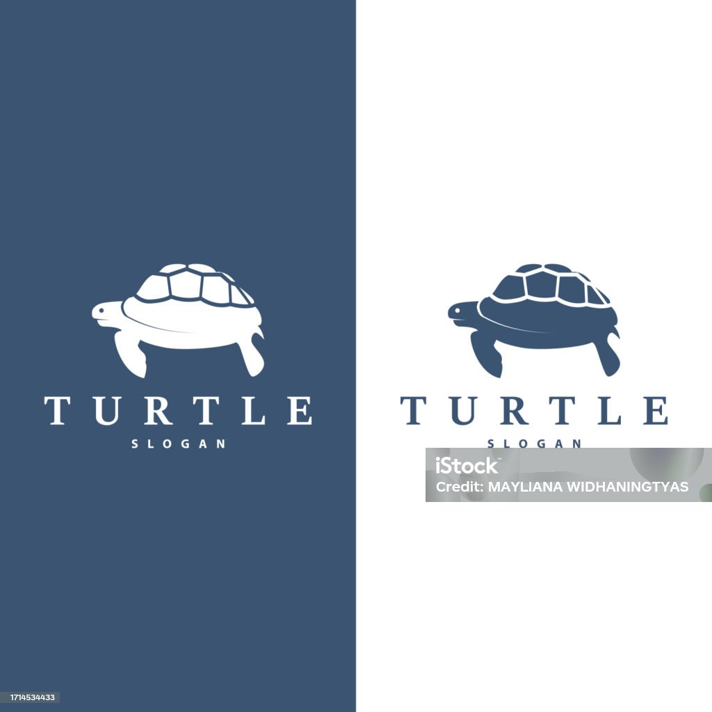 Turtle Logo In Computer Turtle Logo Design Vector Illustration Symbol Template Stock ...
