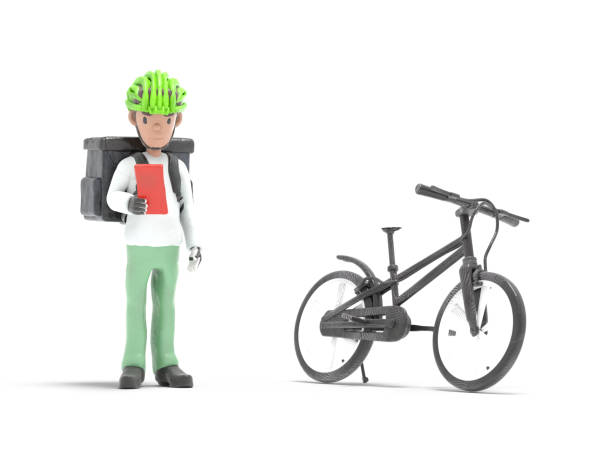 istock Food delivery by bicycle 1714589364