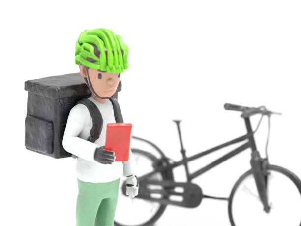 istock Food delivery by bicycle 1714589713