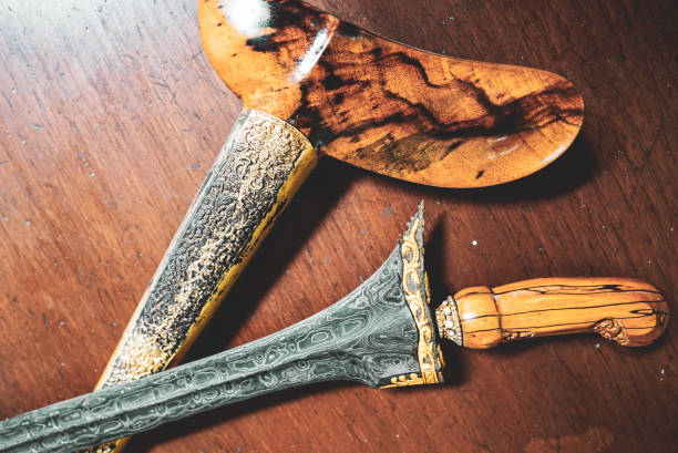 istock The kris or keris is a distinctive, asymmetrical dagger from Indonesia. Traditional weapon in Indonesia, the keris from the island of Java. as a living history of civilization in ancient Indonesia. 1714620980