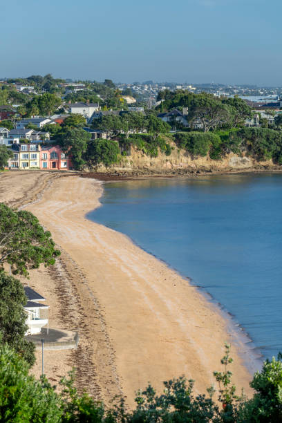 istock Beach in Devonport, Auckland, New Zealand 1714628391