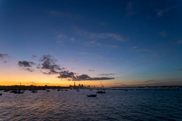istock Auckland city sunset view 1714643513