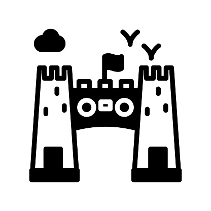 Khyber Pass icon in vector. Logotype