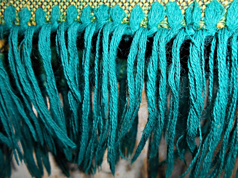 Sea Green Threads On a Prayer Mat