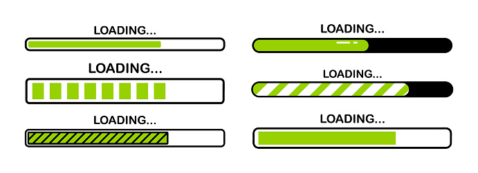 System Loading Photo Loading Bar Loading Or Installing Process Load Sign System Software ...