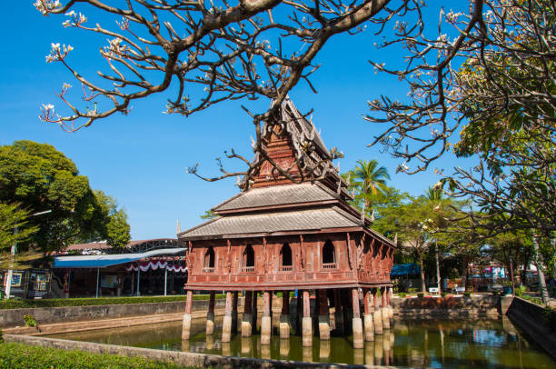 istock The library on stilts in Wat Thung Si Muang temple 1714768867